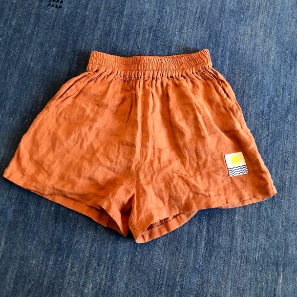 LF MARKEY Linen Shorts - Picture 4 of 6